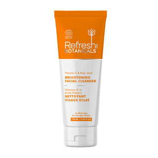 Brightening facial cleanser