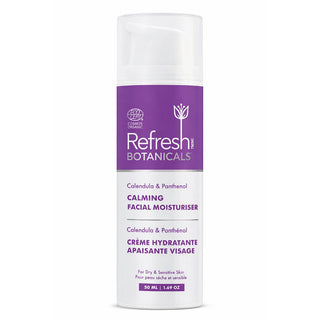 Calming facial moisturizer